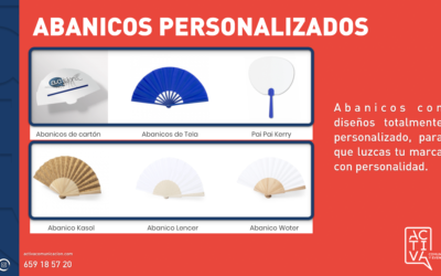 Abanicos personalizados