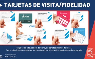 Amplia variedad para tus tarjetas de visita