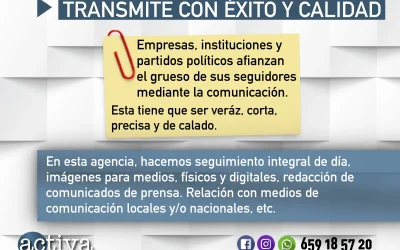 Transmite con éxito y calidad