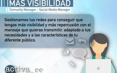 Para que obtengas más visibilidad