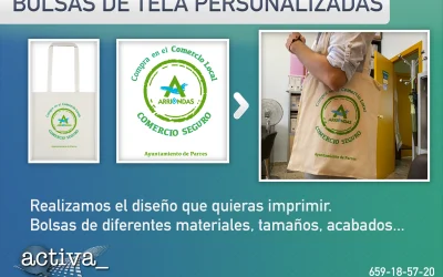 Bolsas de tela personalizadas