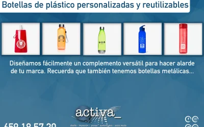 Botellas de pl ástico personalizadas