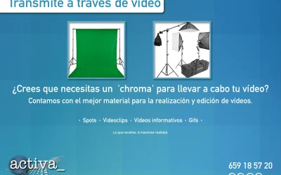 ¿Necesitas transmitir con vídeo?