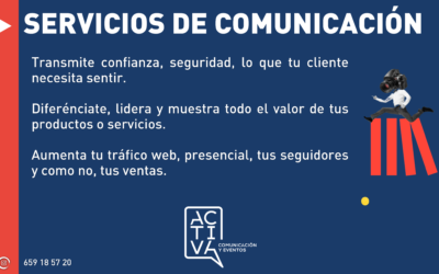 Servicios de comunicación para tu marca