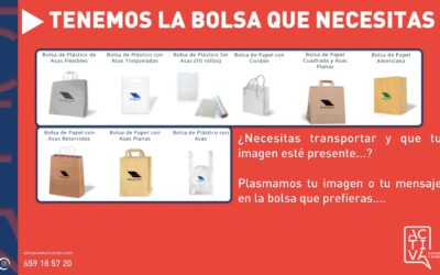 La bolsa que necesitas, la tenemos